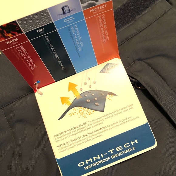 NEW Men’s M Columbia ‘Bugaboo’ teal (displayed) snowboarding OMNI tech PANT - Picture 12 of 13